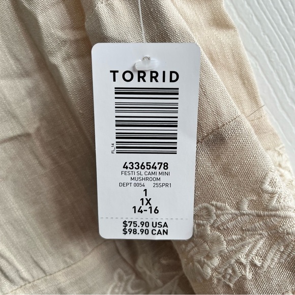 Torrid Festi Mini Dress - Picture 4 of 4